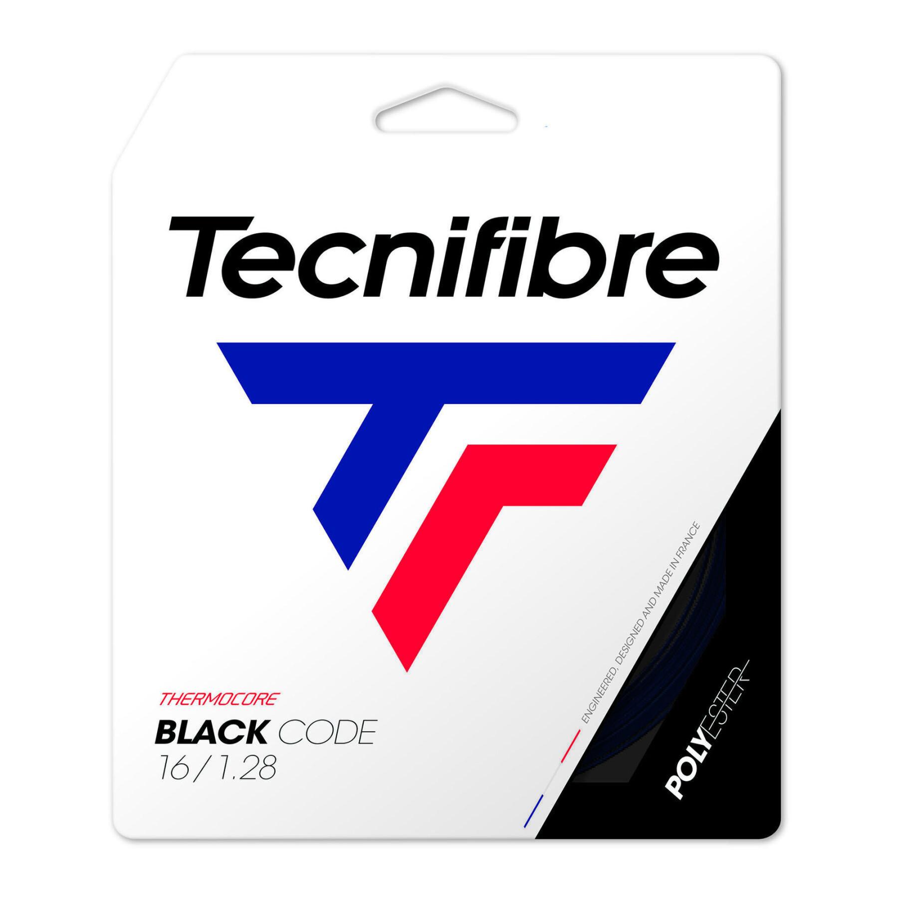 Tennissträngar Tecnifibre Black Code 12 m