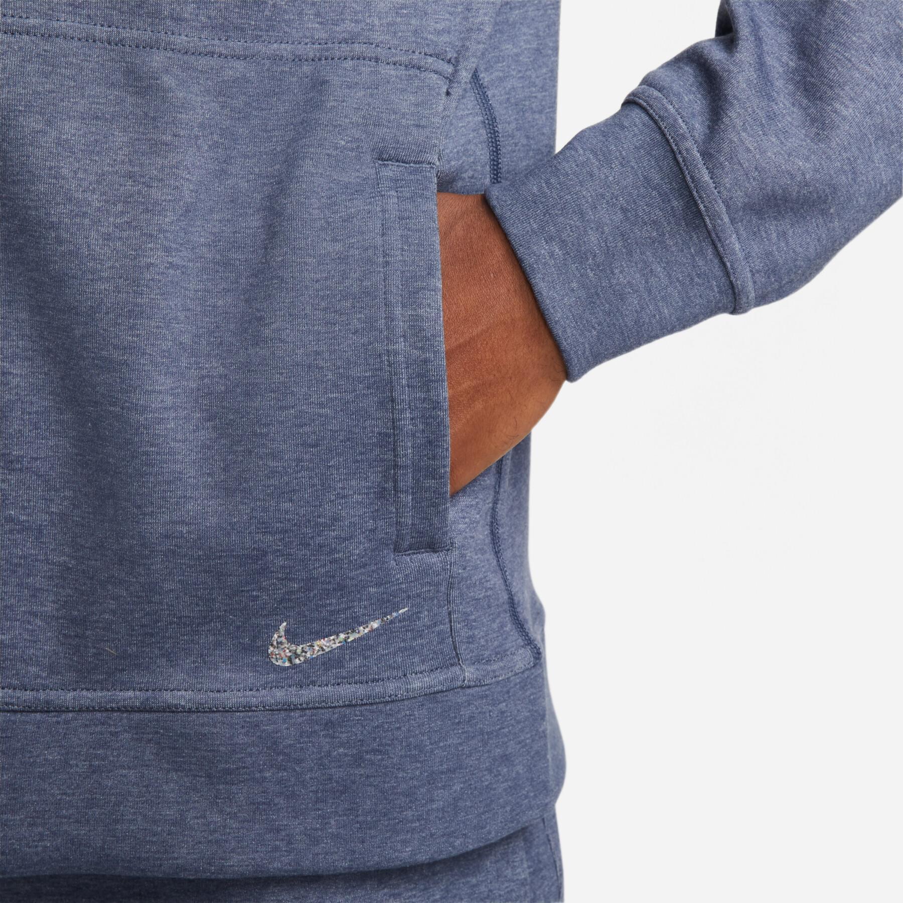 Sweatshirt med huva och dragkedja Nike Ny Dri-FIT Restore