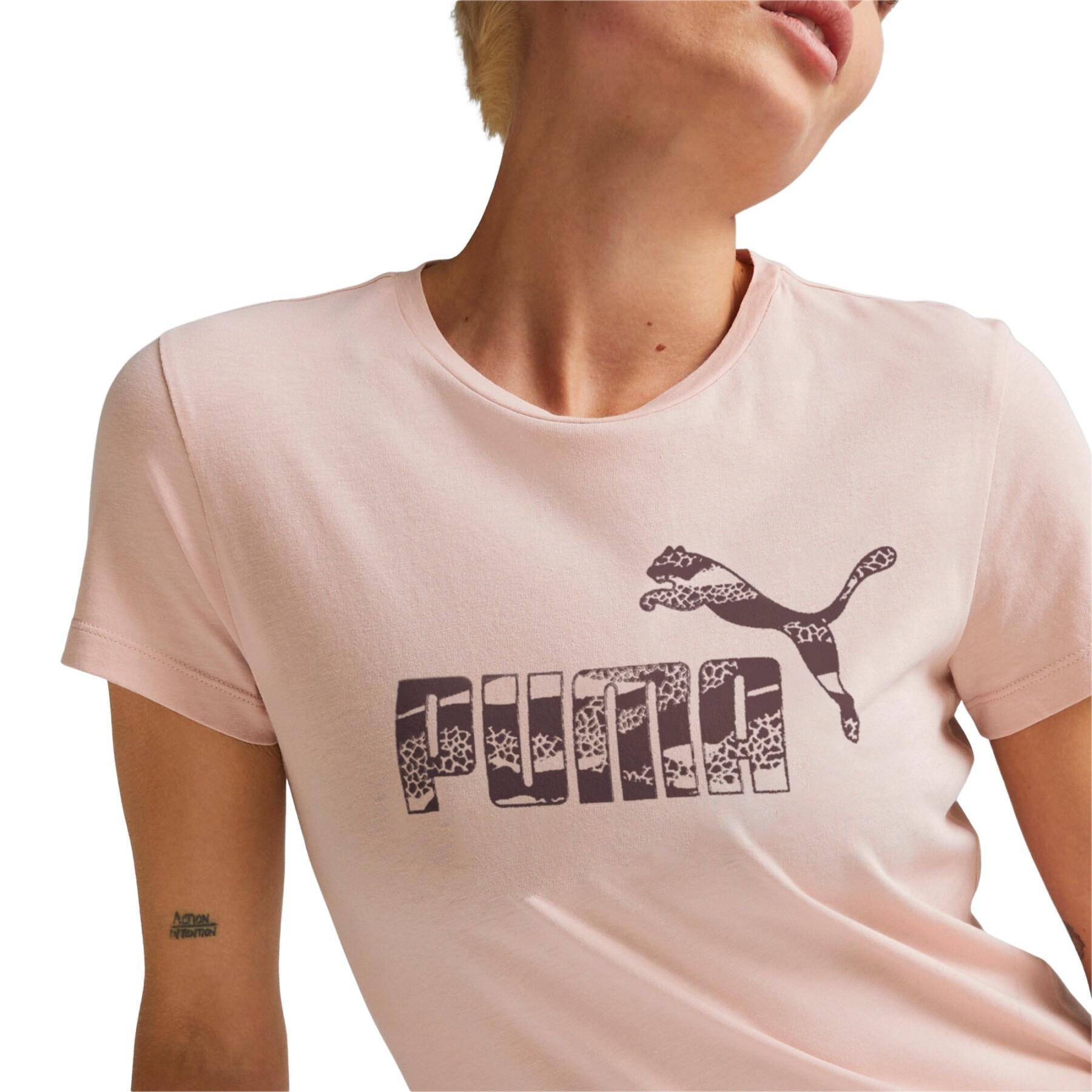 T-shirt med djur för kvinnor Puma ESS+