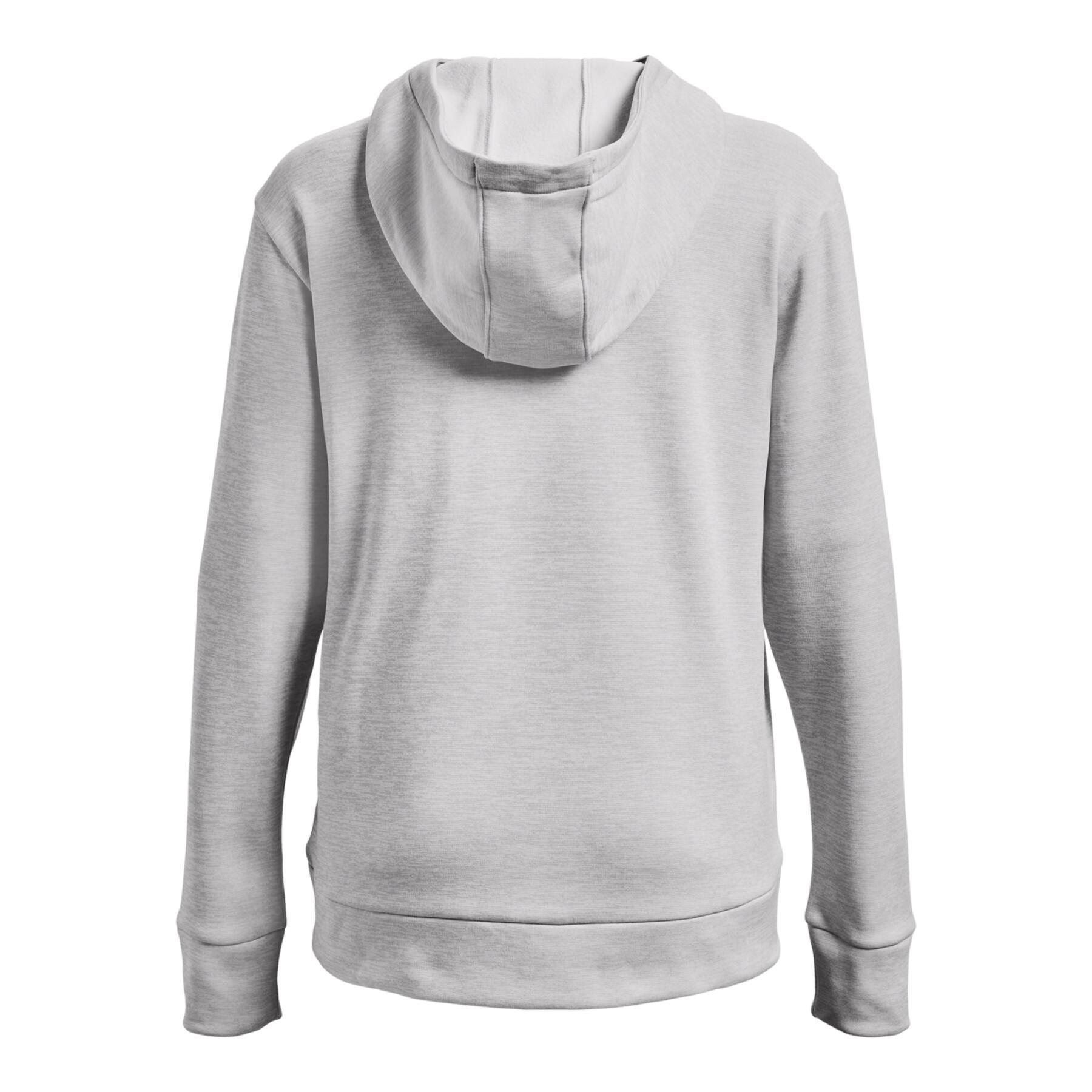 Sweatshirt med huva för kvinnor Under Armour Fleece® - Left Chest