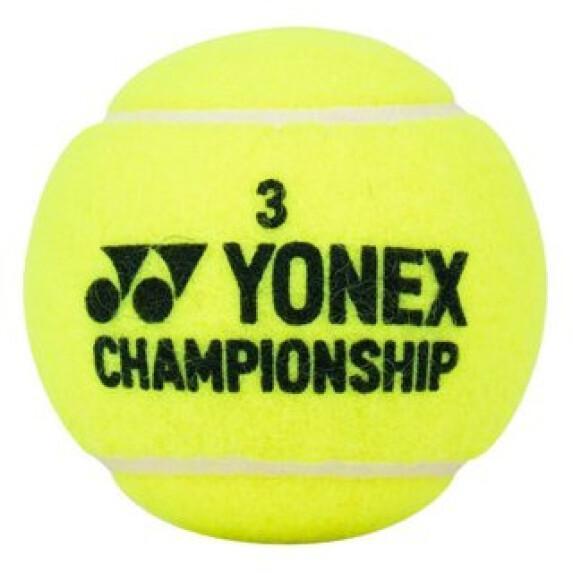 Uppsättning med 4 tennisbollar Yonex Championship
