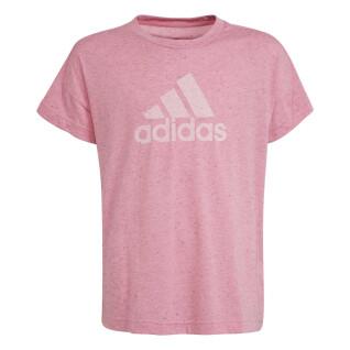 Löst sittande bomulls-T-shirt med flickornas sportmärke adidas Future Icons