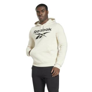 Fleece-hoodie med dragkedja Reebok Identity