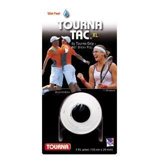 Blisterförpackning med 3 tennisöverhandtag Tourna Grip Tac