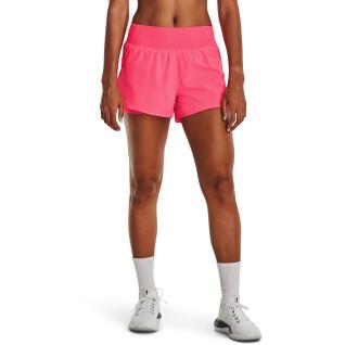 2 i 1-shorts för kvinnor Under Armour Flex